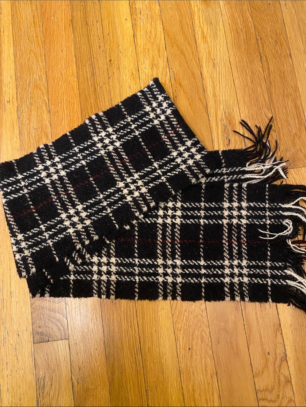 Wool Burberry Scarf